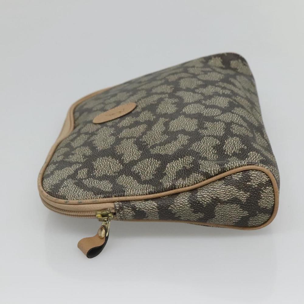 SAINT LAURENT Clutch Bag PVC Gray Auth bs24056 - Picture 3 of 16